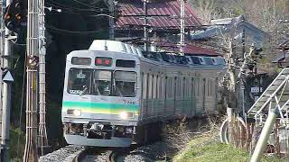 [警笛あり]秩父鉄道7500系7506編成「羽生行き」上長瀞駅付近通過