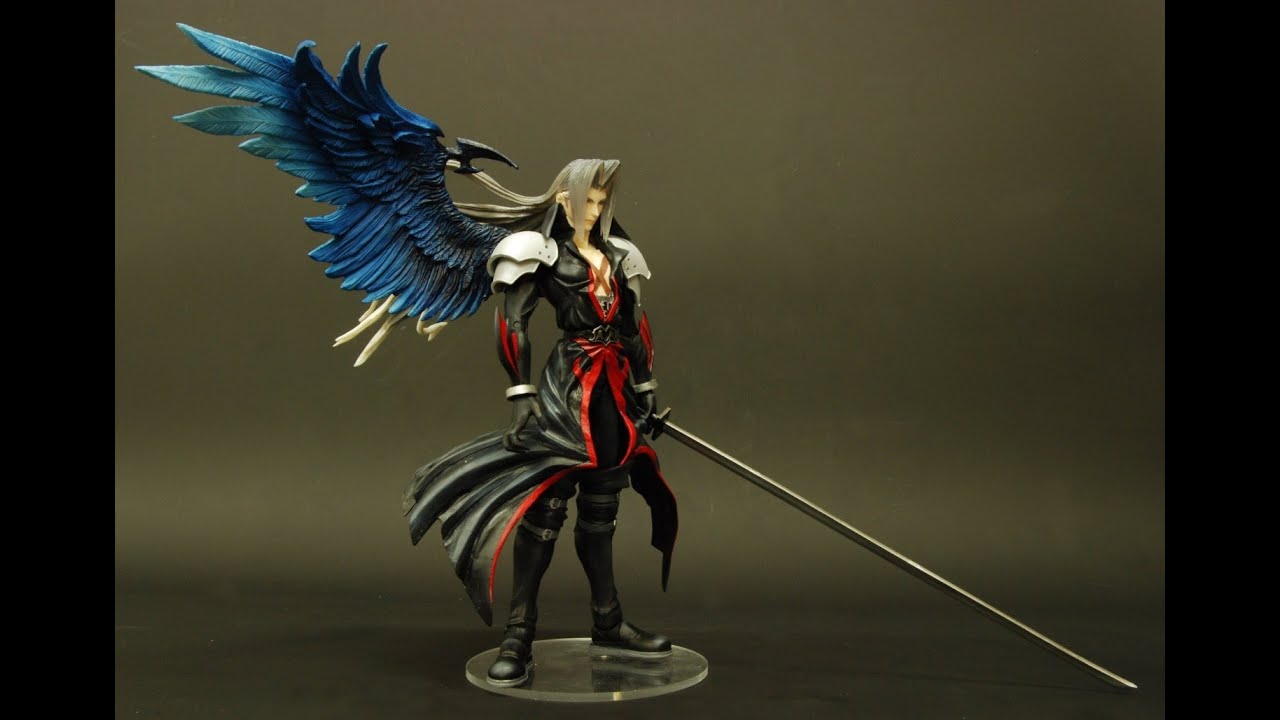 An action figure review of Sephiroth, a character originally from final fan...