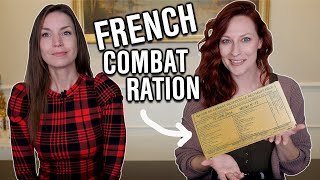 Army Rations from France (Menu No. 12) French Individual Combat Ration Taste Test