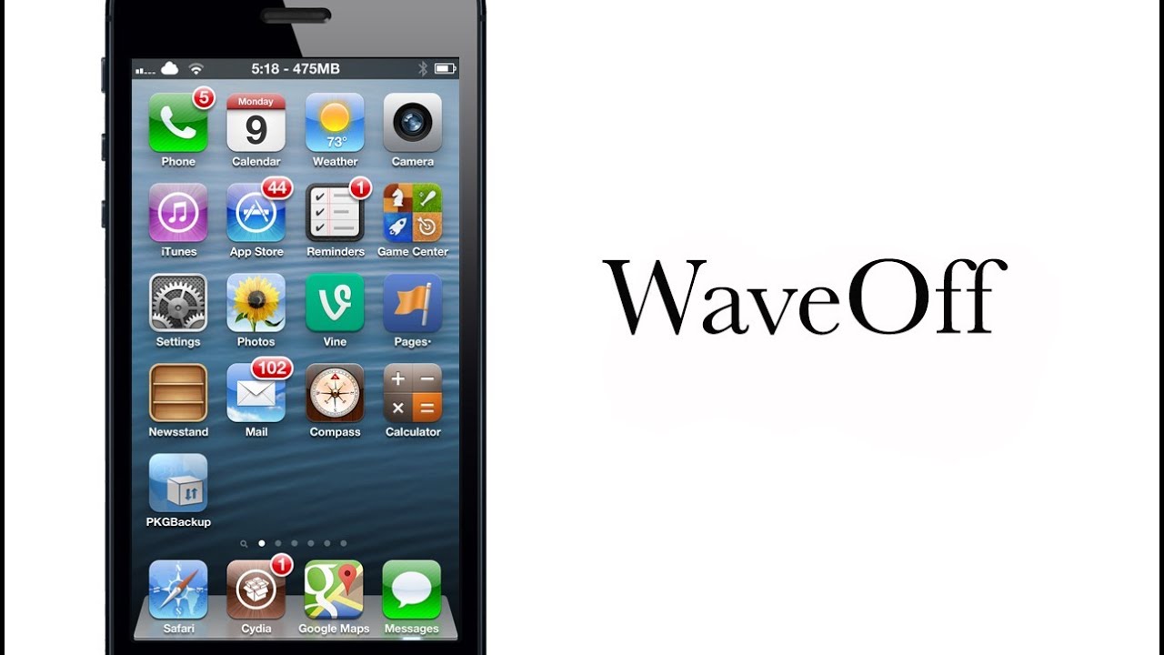 WaveOff - Jailbreak Tweak: Hands-on - iPhone Hacks