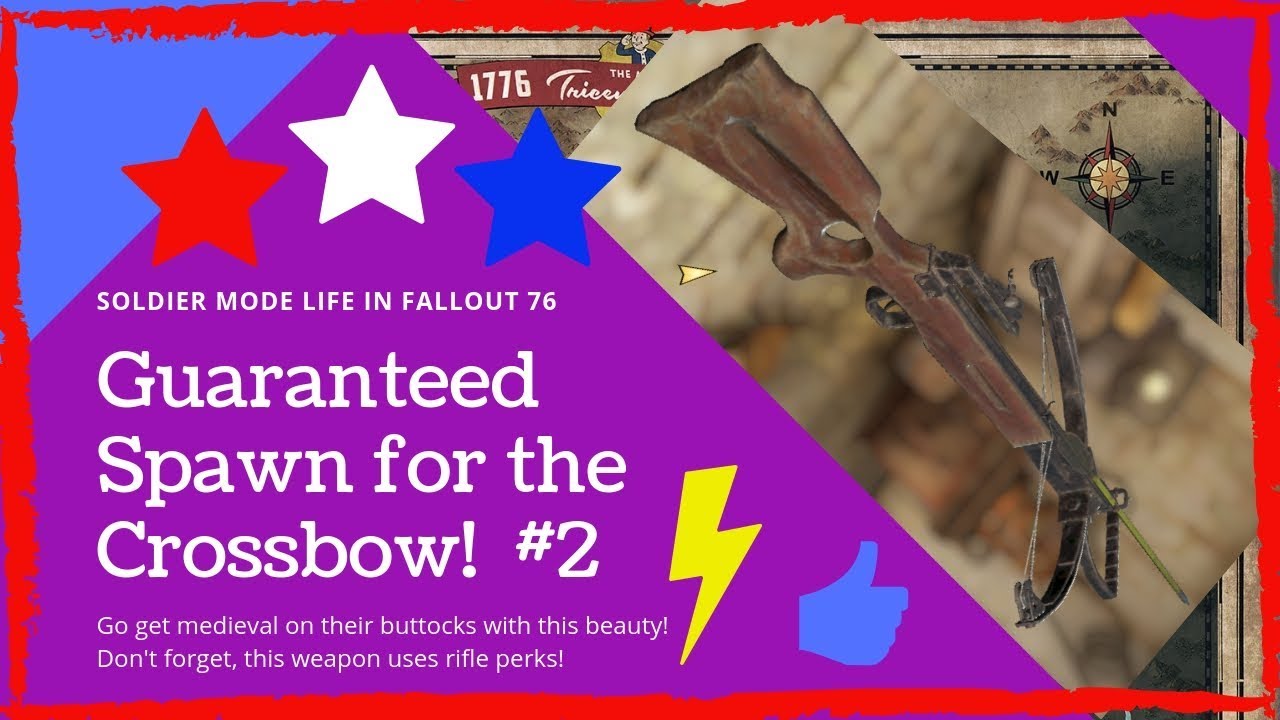Where Can I Find a Crossbow in Fallout 76? Guaranteed Spawn Locations for the Crossbow 2 YouTube