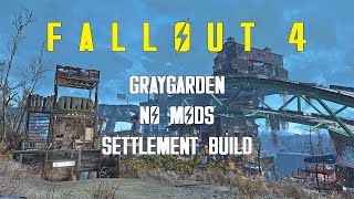 Fallout 4 Graygarden Settlement Tour - NO BUILDING MODS