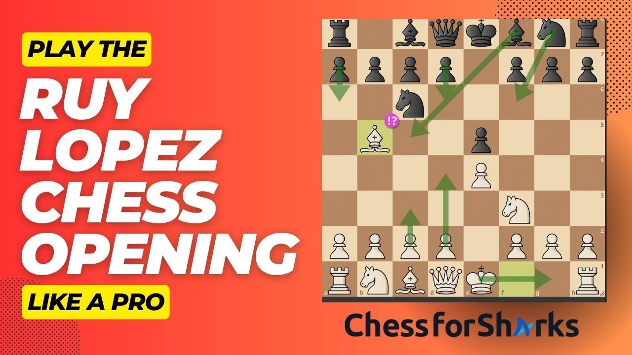 Learn the #Ruy-Lopez #chess #opening with #ChessUp and improve your ga