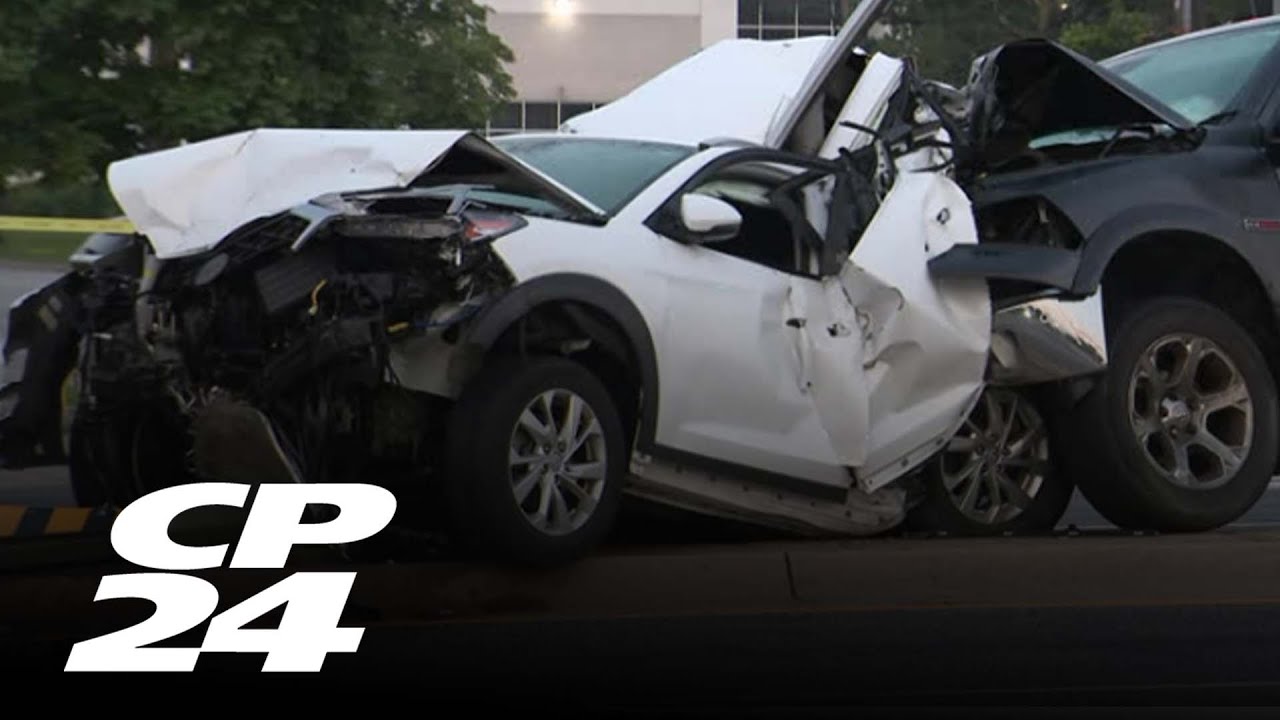 Driver of stolen truck fled after crash in Brampton that injured 6 ...