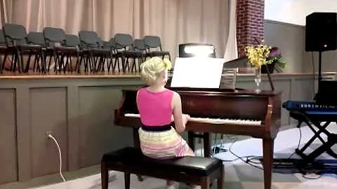 Cassie's recital