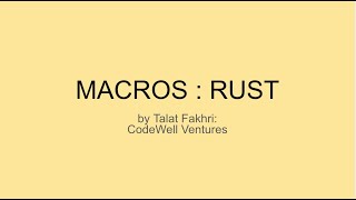 Rust Macros