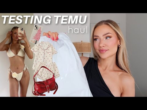 HUGE TEMU HAUL | i'm shocked... accessories, pyjamas, bikinis homeware & more!!