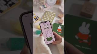 Cute Miffy phone theme💚✨#theme #ios18 #customization #samsung #apple #プロジェクトセカイ #プロセカ #tutorial