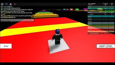 ROBLOX: HOW TO SKIP LEVEL 6 IN SPEED RUN 4