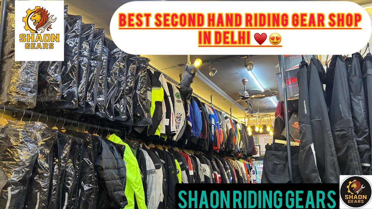 Best second hand riding  gear shop in delhi ♥️😍