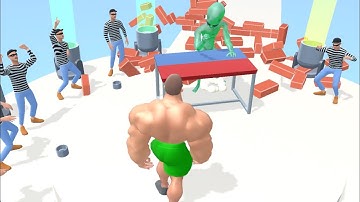 Muscle Rush: All Levels Gameplay Android, iOS New Update (Level 1-7)