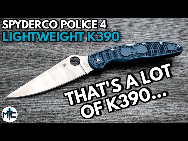 Navaja Spyderco Police™ 4 Lightweight - Spyderco Blog