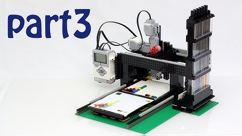 The LEGO Printer Project - Part 3