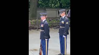 Changing of the Guard Arlington National Cemetery Female Sentinel