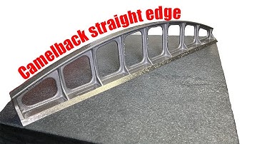 Camelback straight edge scraping