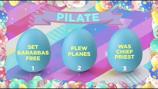 Empty Easter Eggs Sunday School Game For Kids
