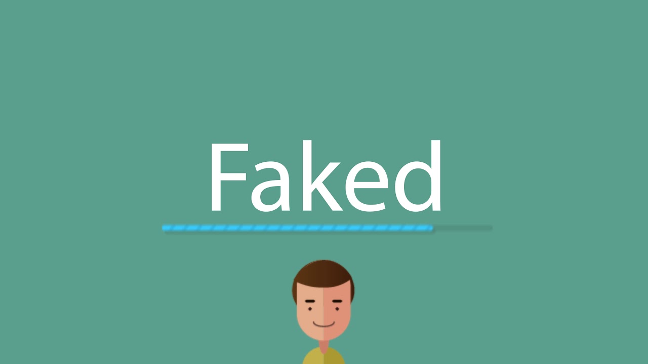 Faked pronunciation - YouTube