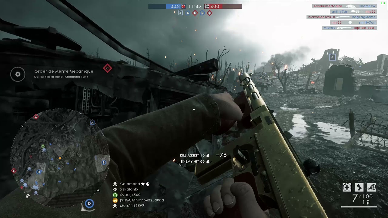 Battlefield 1 [PC] - 55/16 Annihilator Trench - Passchendaele- Conquest