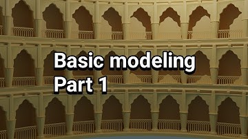 Modeling a low poly Ancient ruins building | Blender 3.5  Beginner Modelling Tutorial - Part - 1