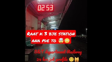 Raat 3 bje station, signal failure call|S&T Deprt. Railway|#shortsfeed #shorts #hardwork #tough