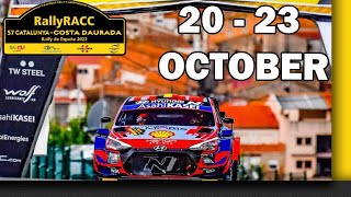 Wrc Rallyracc Catalunya-Costa Daurada 2022 | 20 - 23 October