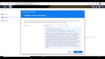 How to create Storage pool and volume in SYNOLOGY NAS