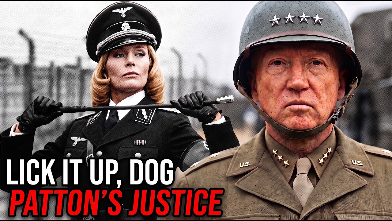 What Patton Did to the SS Baroness Who Made US Pilots Lick Slop off the Floor