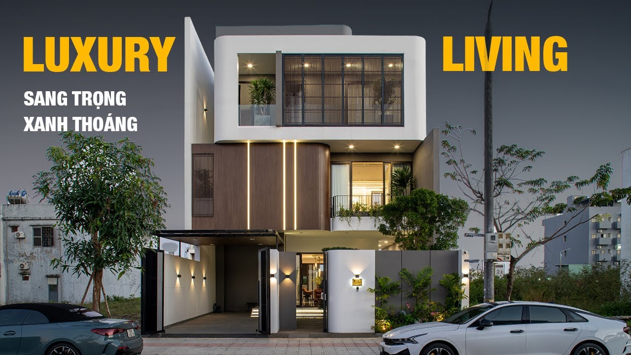 VILLA 3 TẦNG HIỆN ĐẠI | Sự Kết Hợp Giữa Không Gian Sang Trọng & Sân Vườn Xanh Mát