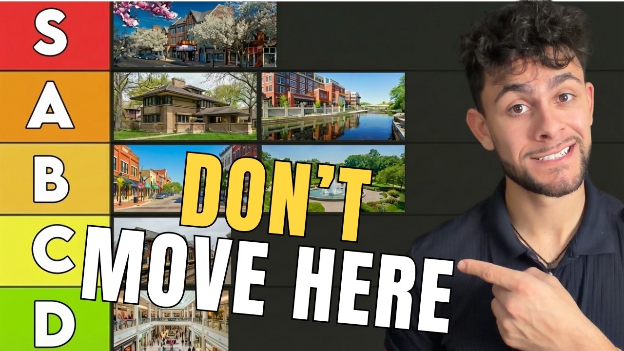 Chicago Suburbs RANKED 2025: Worst to Best Places to Live (Honest Breakdown)