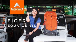 REVIEW EIGER EQUATOR 45L CARRIER LIGHTWEIGHT