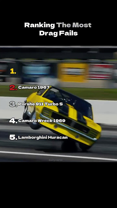 Ranking The Most Drag Fails