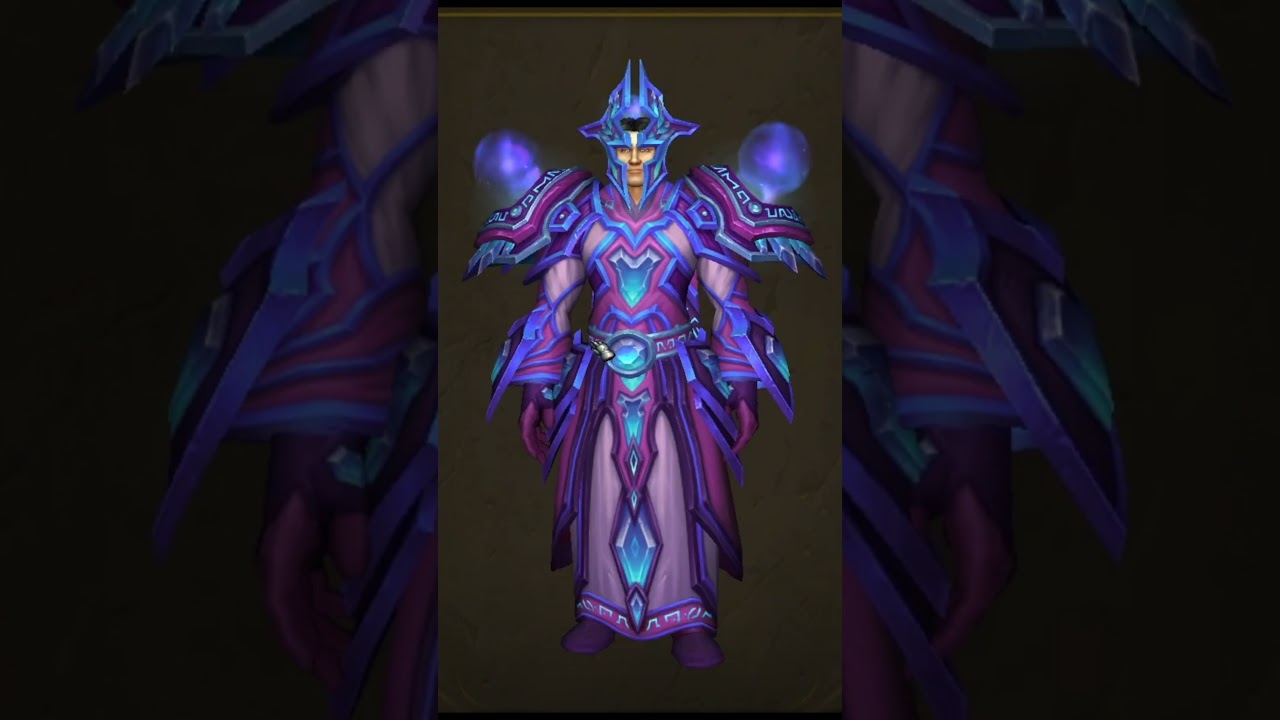 TIER 2 MAGE ARMOR SET 20TH ANNIVERSARY WORLD OF WARCRAFT 