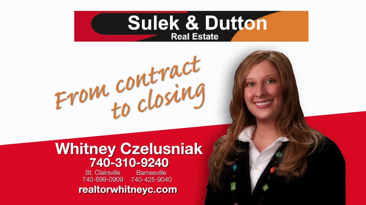 Whitney Czelusniak2-Realtor, Sulek & Dutton Real Estate - YouTube