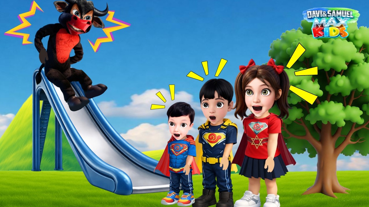 O BOI ADORA BRINCAR! 🛝🛝🛝