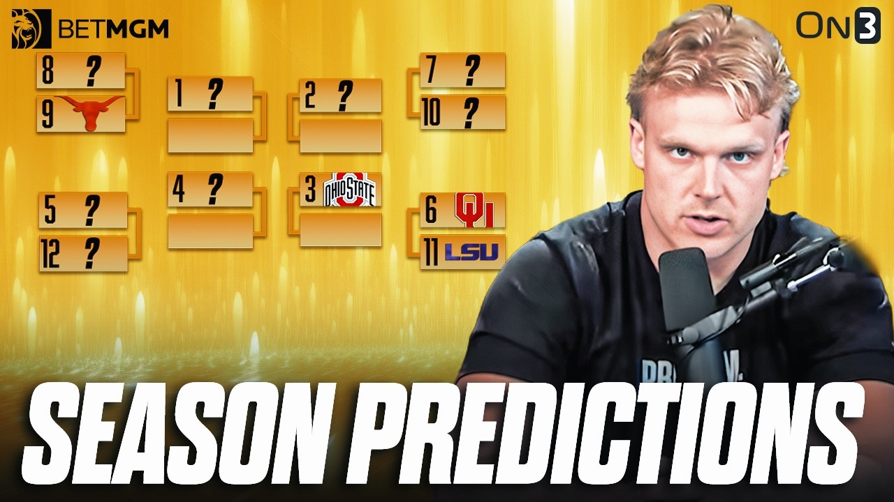 College Football 2026 Season PREDICTIONS: National Champion, Playoff Teams, Conference Title Winners