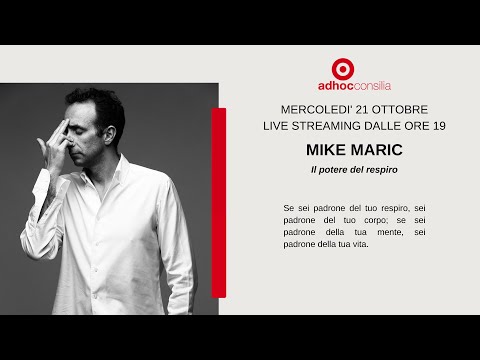 Lezione di respiro LIVE con Mike Maric, secondo appuntamento