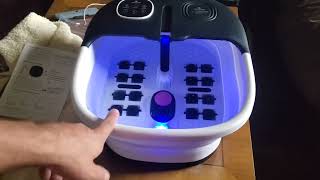 Medical King Foot Bath Soaker Massager Review