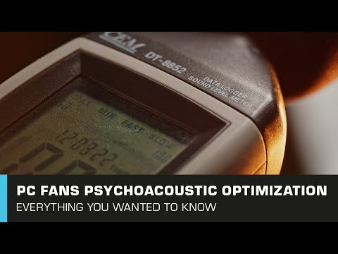 Fan noise - Why do we need psychoacoustic optimizations?