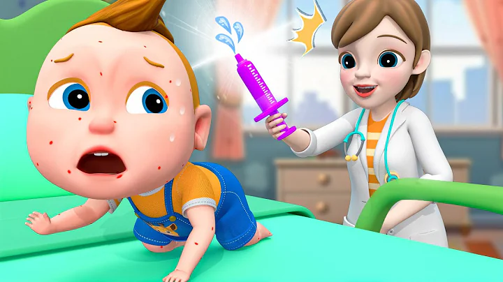 Time For A Shot | Boo Boo Song | Super Sumo Nursery Rhymes & Kids Song