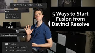5 Ways to Start with Fusion from Davinci Resolve Edit