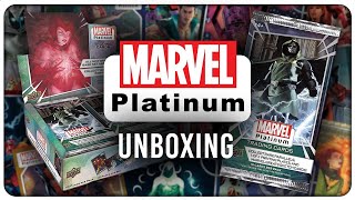 Marvel Platinum Unboxing | Marvel Cards