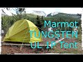 A great ultralight tent for backpackers: MARMOT Tungsten UL 1P tent - Bonus: BEAR encounter footage