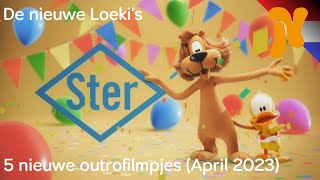 STER - De nieuwe Loeki&#39;s: 5 nieuwe outrofilmpjes (April 2023)