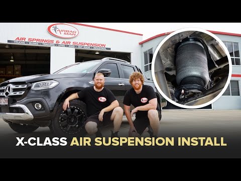 How To Install: Mercedes Benz X-Class Air Suspension – Airbag Man Kit OA6040