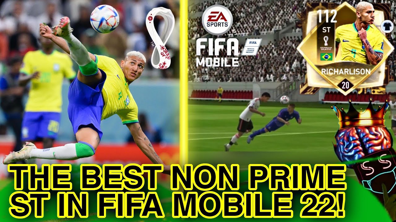 The BEST NON-PRIME Striker in FIFA MOBILE 22! ft. 108 ovr TOTT Richarlison! (Player Review) 
