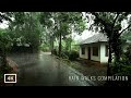 4 hours of our rain walks compilation  relaxing asmr sounds of rain on umbrella for sleep and study