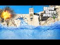 I BLEW UP THE DAM AND FLOODED THE CITY!! (GTA 5 Mods)