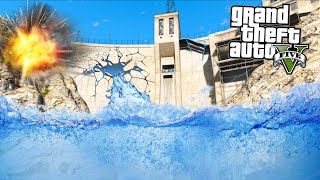 I Blew Up The Dam And Flooded The City Gta 5 Mods