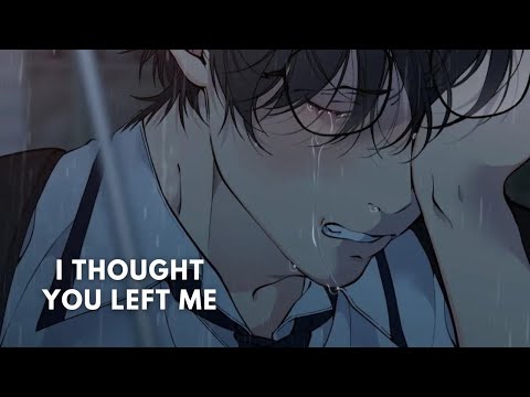 asmr - boyfriend cries because he thought you left (reverse comfort)(fluff)