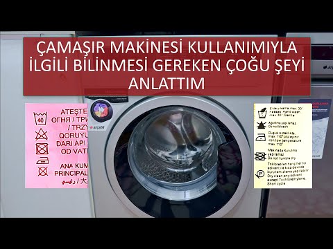 Çamaşır Makinesi Nasıl Kullanılır? Çamaşırlar Nasıl Yıkanmalıdır?